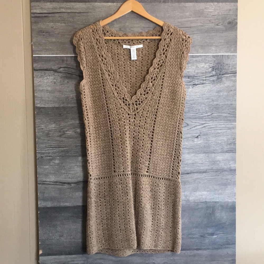 Diane Von Furnsetnberg crochet drop-waist dress 🎀